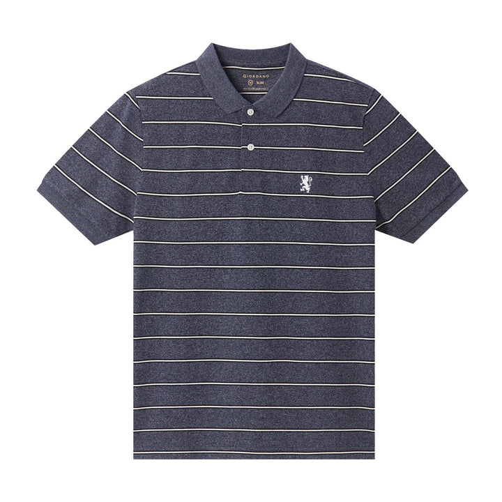 Modern Stripe Polo Slim Fit