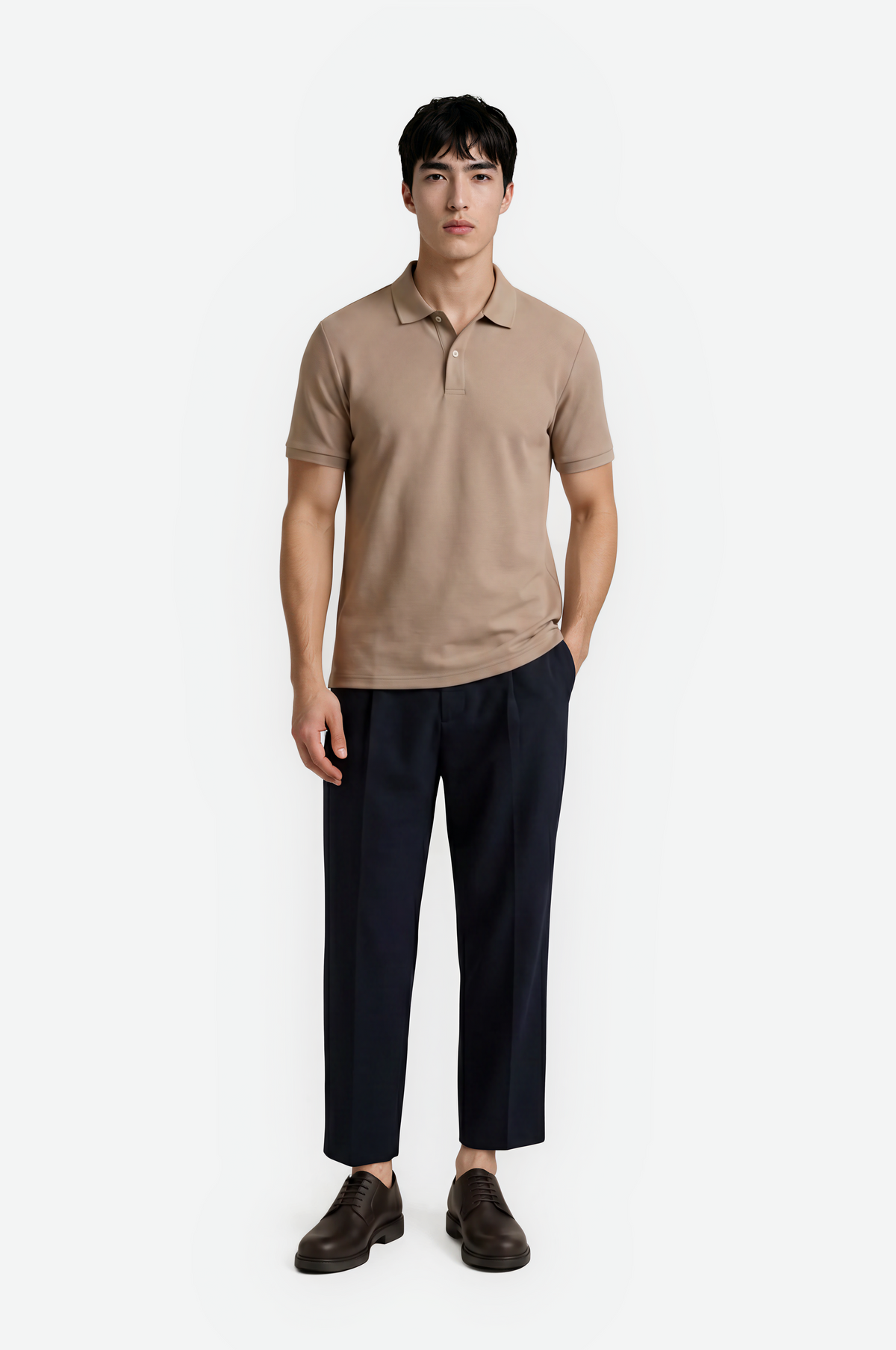 Waffle Polo Slim Fit — view 2