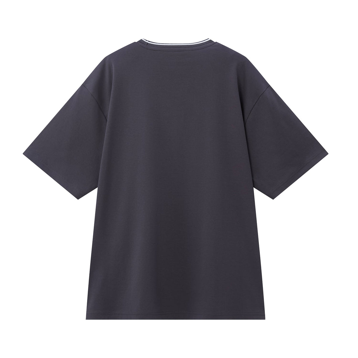 Liquid Touch Smart Collar Relaxed Fit Tee — view 2