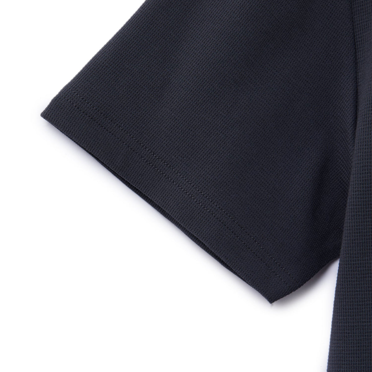 Textured Waffle Slim Fit Tee — view 4