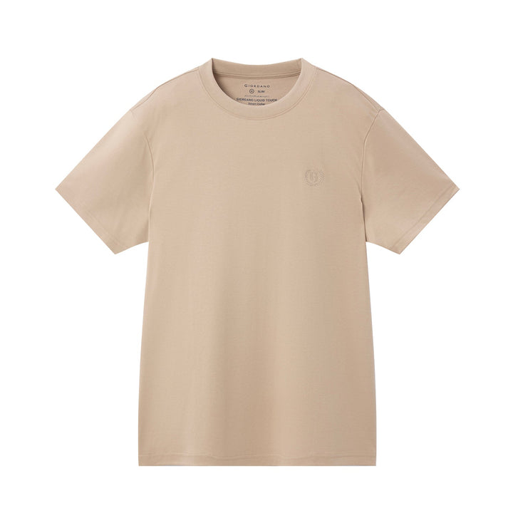 Liquid Touch Embroidered Slim Fit Tee