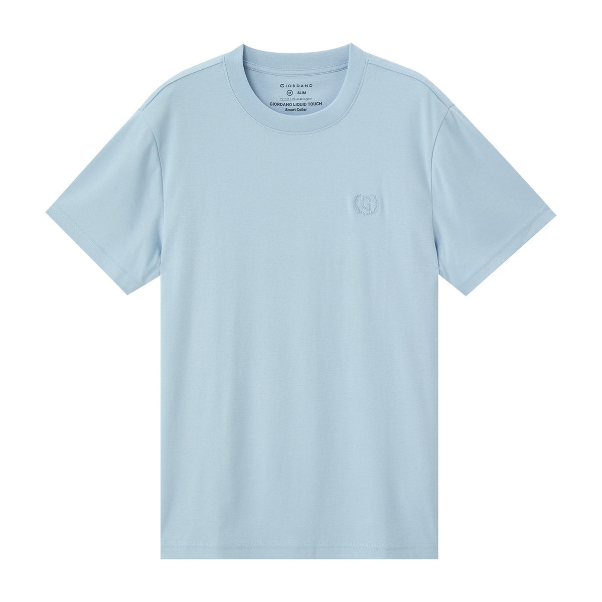 Liquid Touch Embroidered Slim Fit Tee — view 7