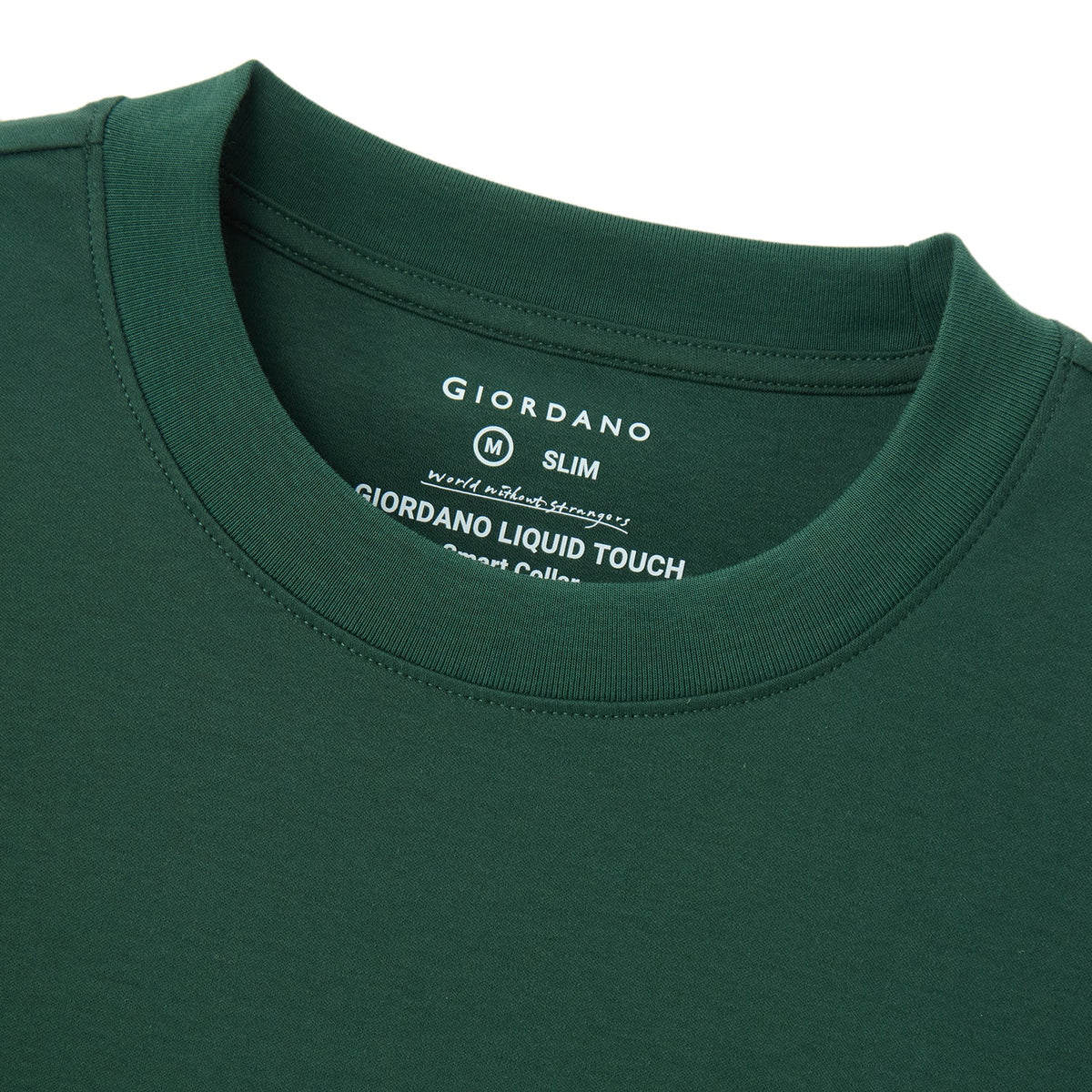 Liquid Touch Embroidered Slim Fit Tee — view 3