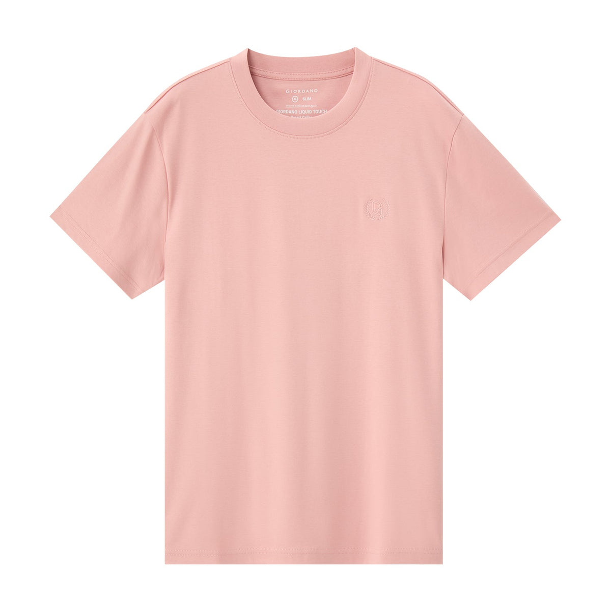 Liquid Touch Embroidered Slim Fit Tee — view 8