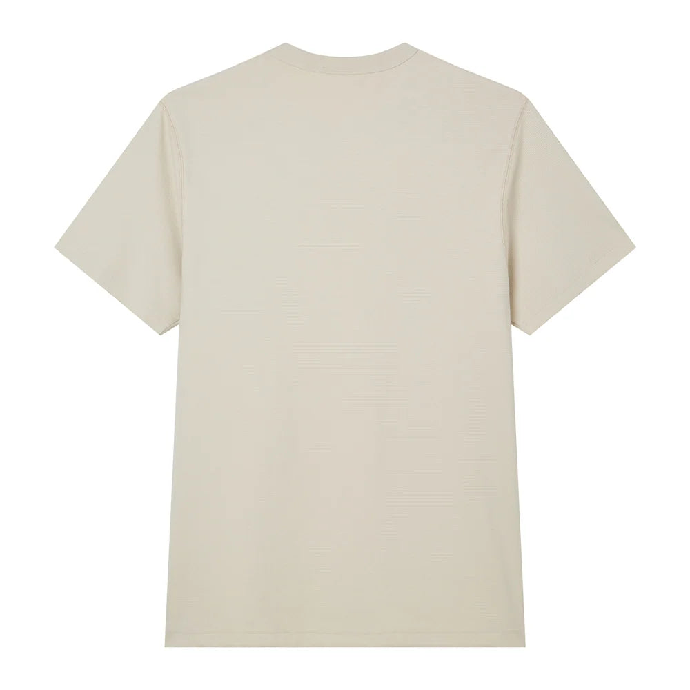 Waffle Knit Crew Neck Tee — view 2