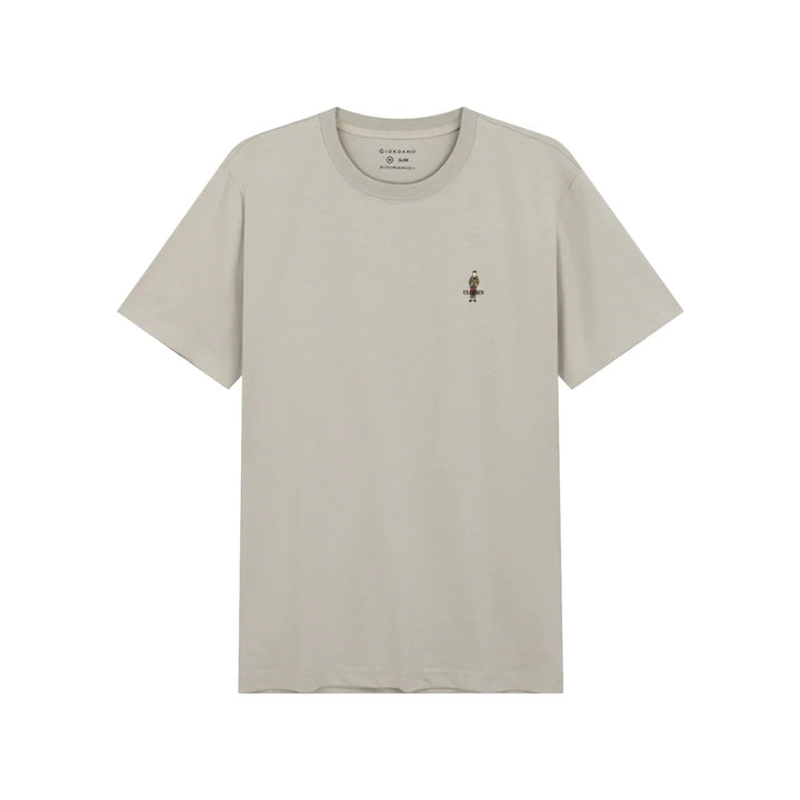 Classicman Embroidered Slim Fit Tee