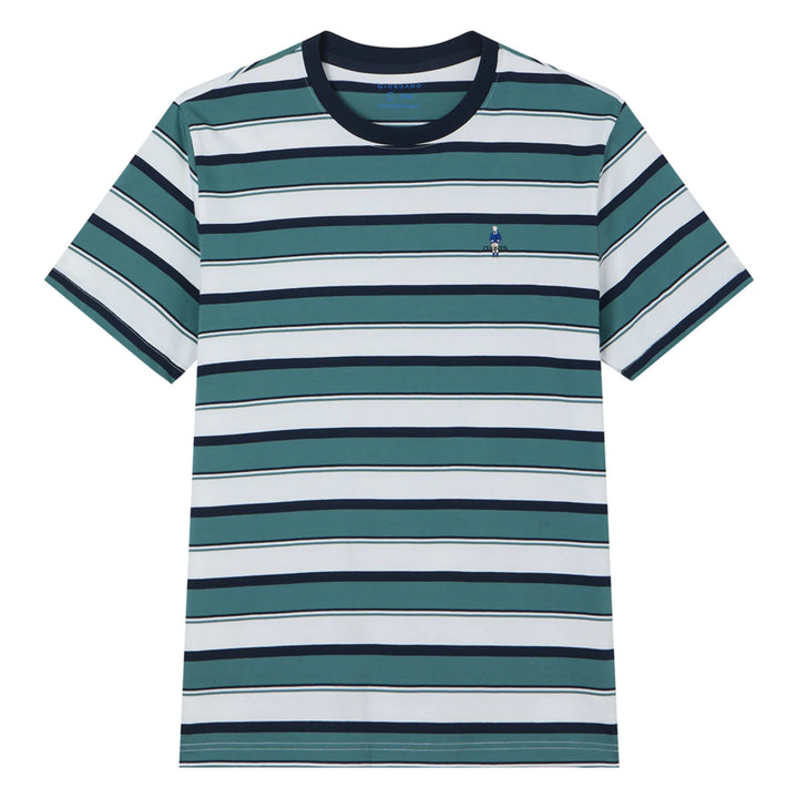 Slim Fit Striped V-Neck Tee