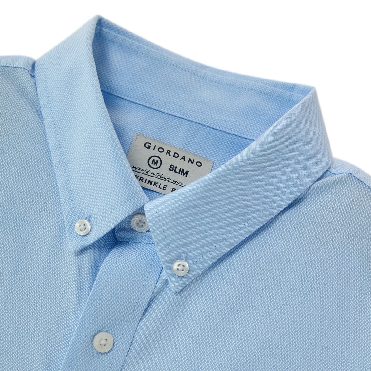 Wrinkle Free Cotton Slim Fit Shirt — view 3