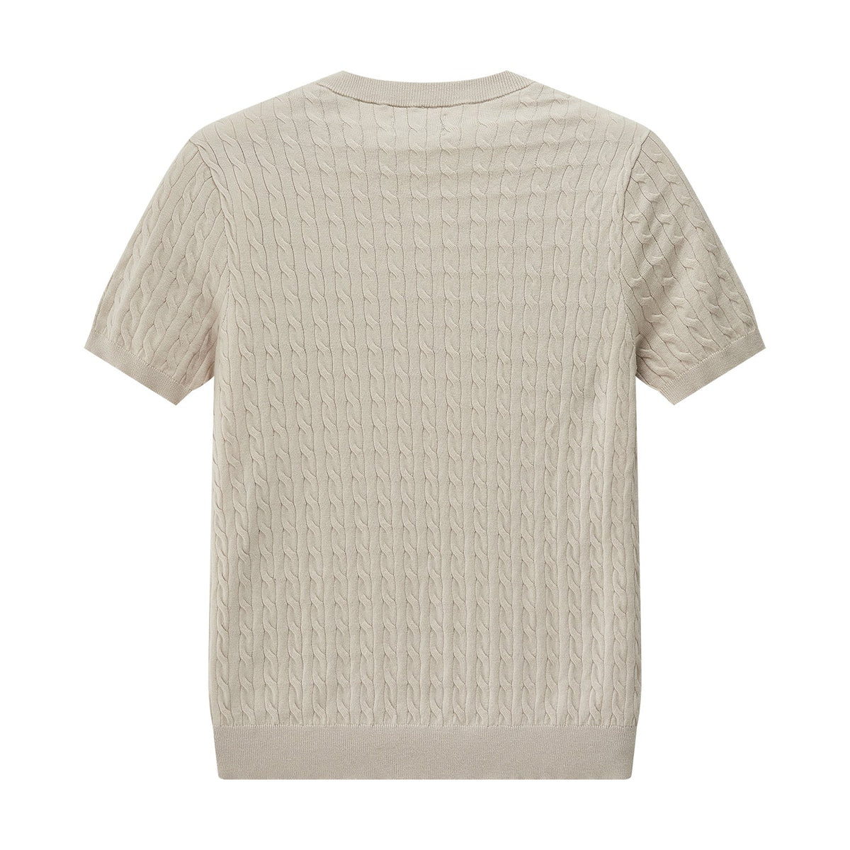 Cotton Knit Tee — view 2