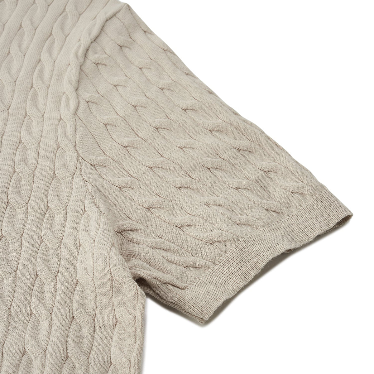 Cotton Knit Tee — view 4