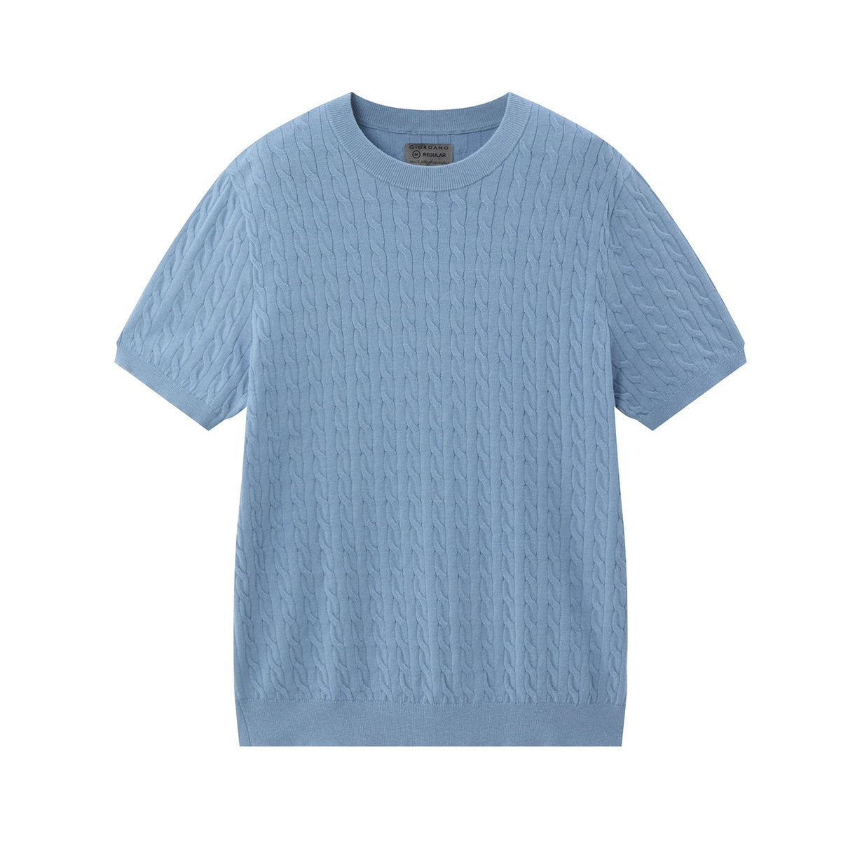 Cotton Knit Tee — view 7