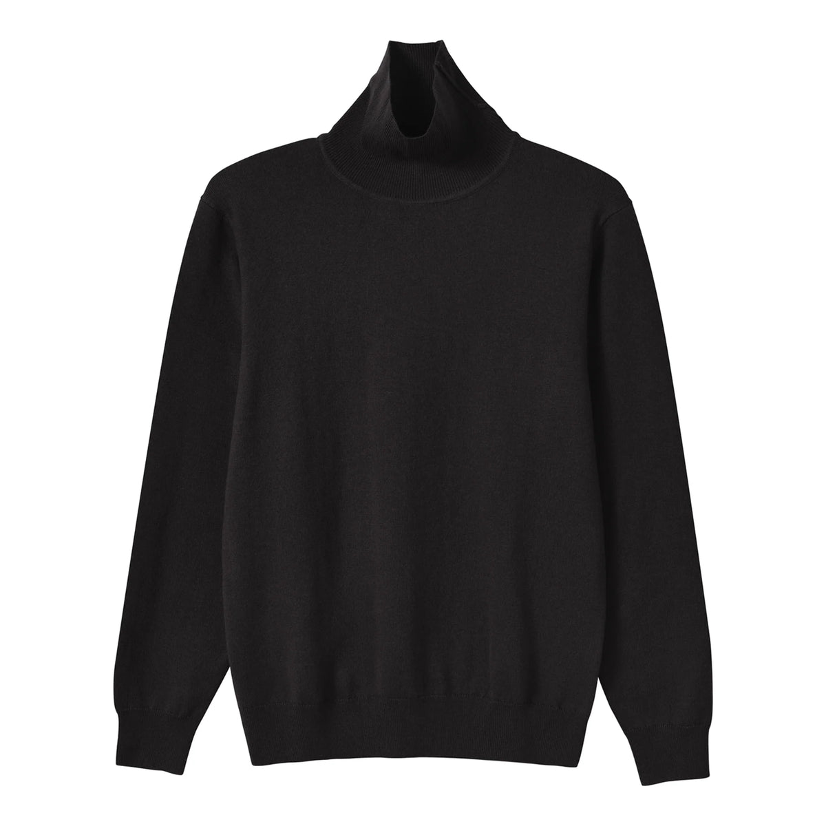 Wool Blend Turtleneck Sweater — view 7