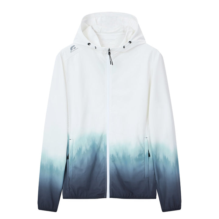 Gradient Windbreaker Jacket