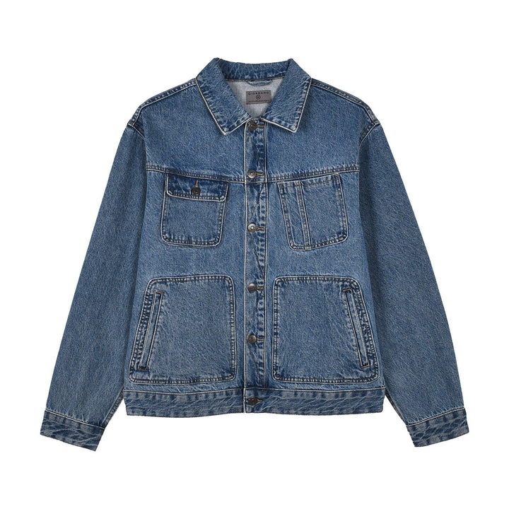 Multi Pocket Denim Jacket