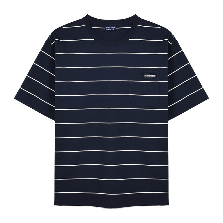 Stripe Play Pocket Tee