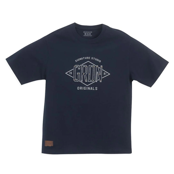 Relaxed Graphic Crew Neck