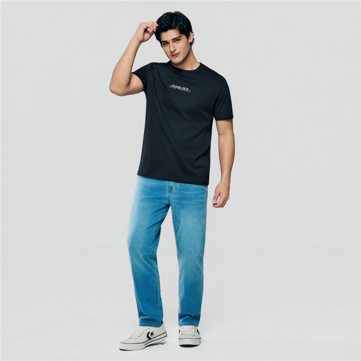 Printed Slim Fit Tee — view 4