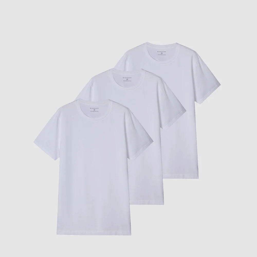 3-Pack Essential Slim Fit Cotton Tees — view 5