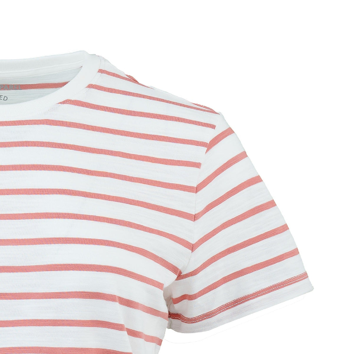 Striped Cotton Tee — view 7