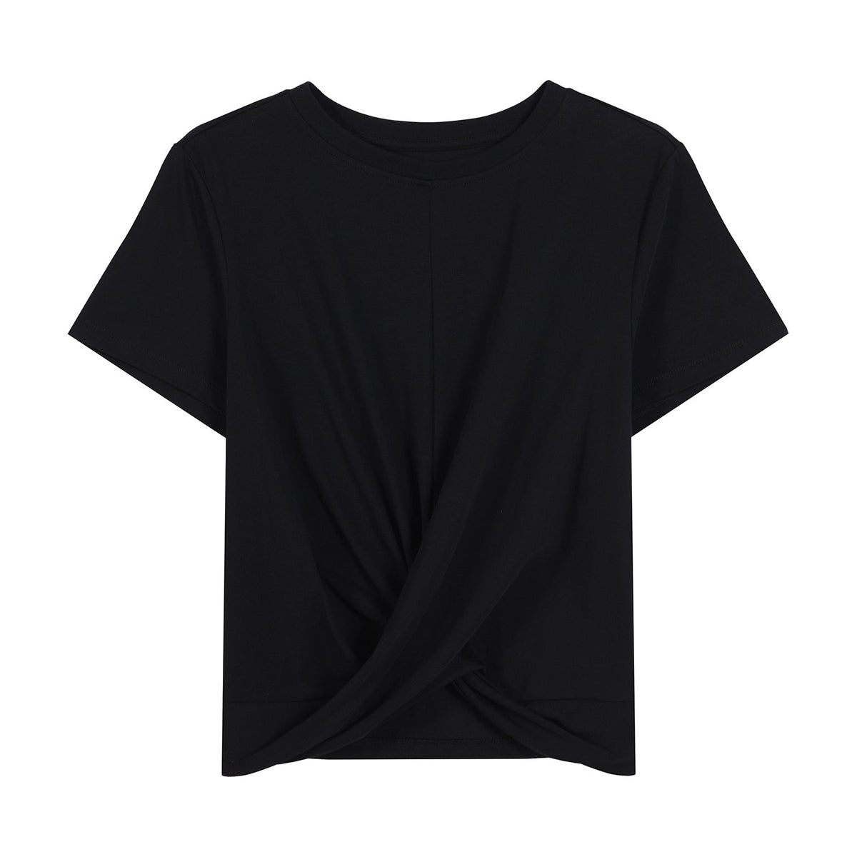 Boyfriend Cutting Crewneck Tee — view 7