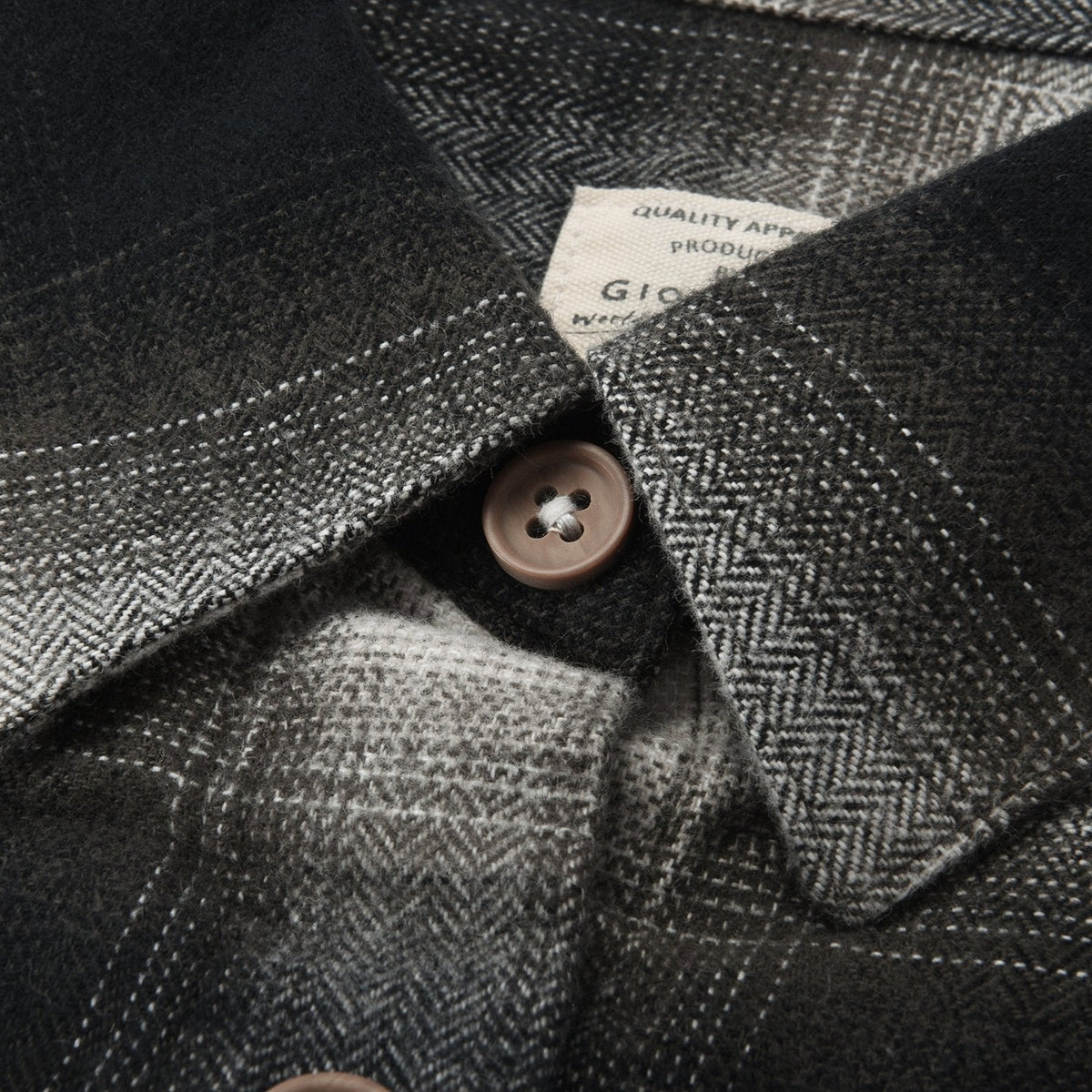 Smoke Grid Flannel — view 5
