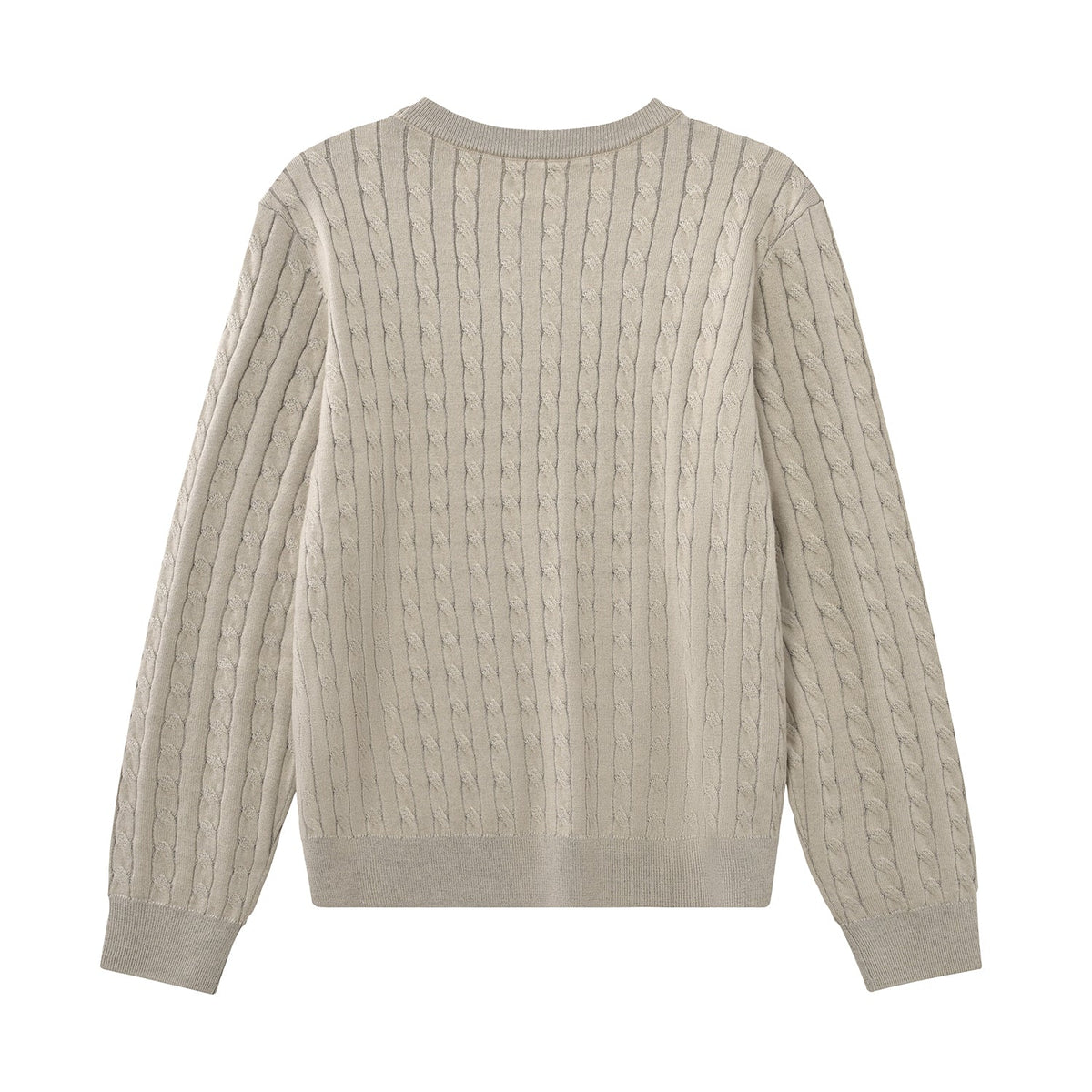 Pullover Sweater with Lion Embroidery — view 2