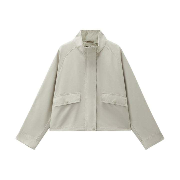 Cotton Nylon Boyfriend Jacket