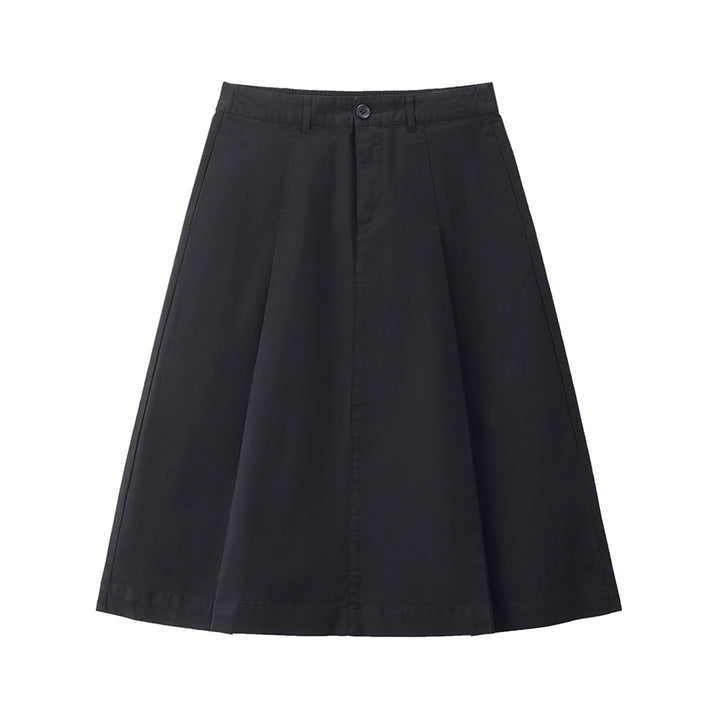 Cotton Spandex Twill Skirt