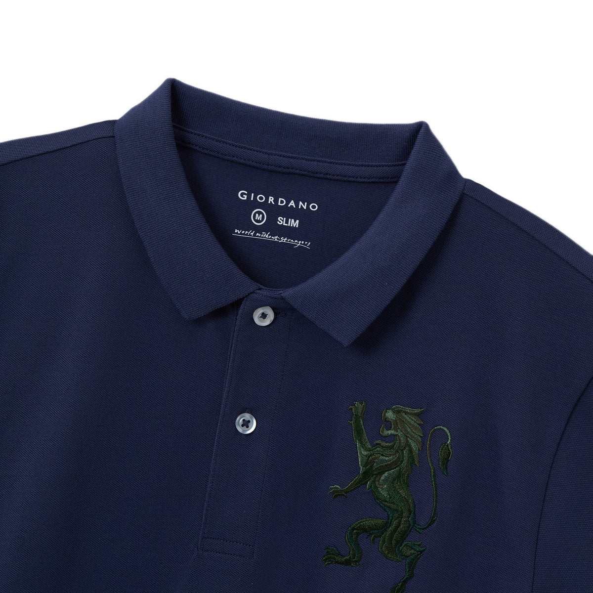 Embroidered 3D Lion Slim Fit — view 7