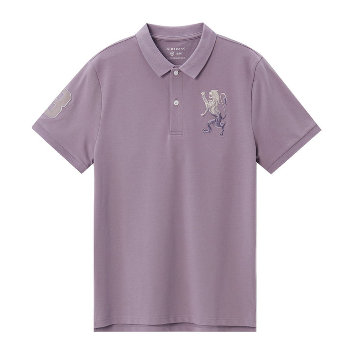 Embroidered 3D Lion Slim Fit