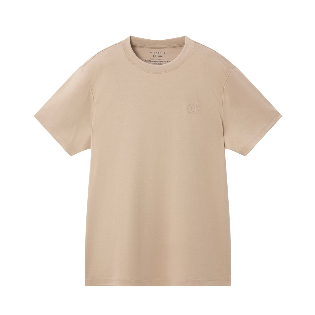 Liquid Touch Embroidered Slim Fit Tee