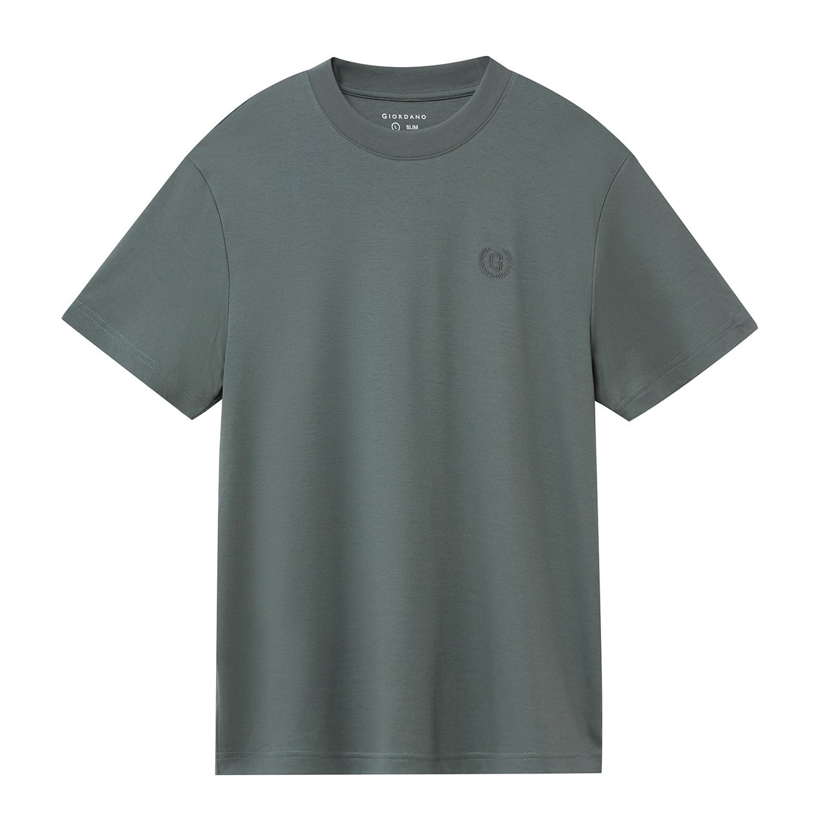 Liquid Touch Embroidered Slim Fit Tee — view 7