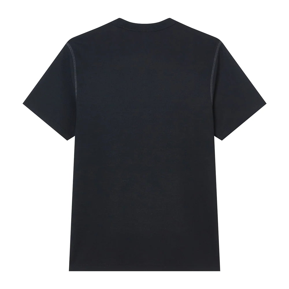 Waffle Knit Crew Neck Tee — view 7