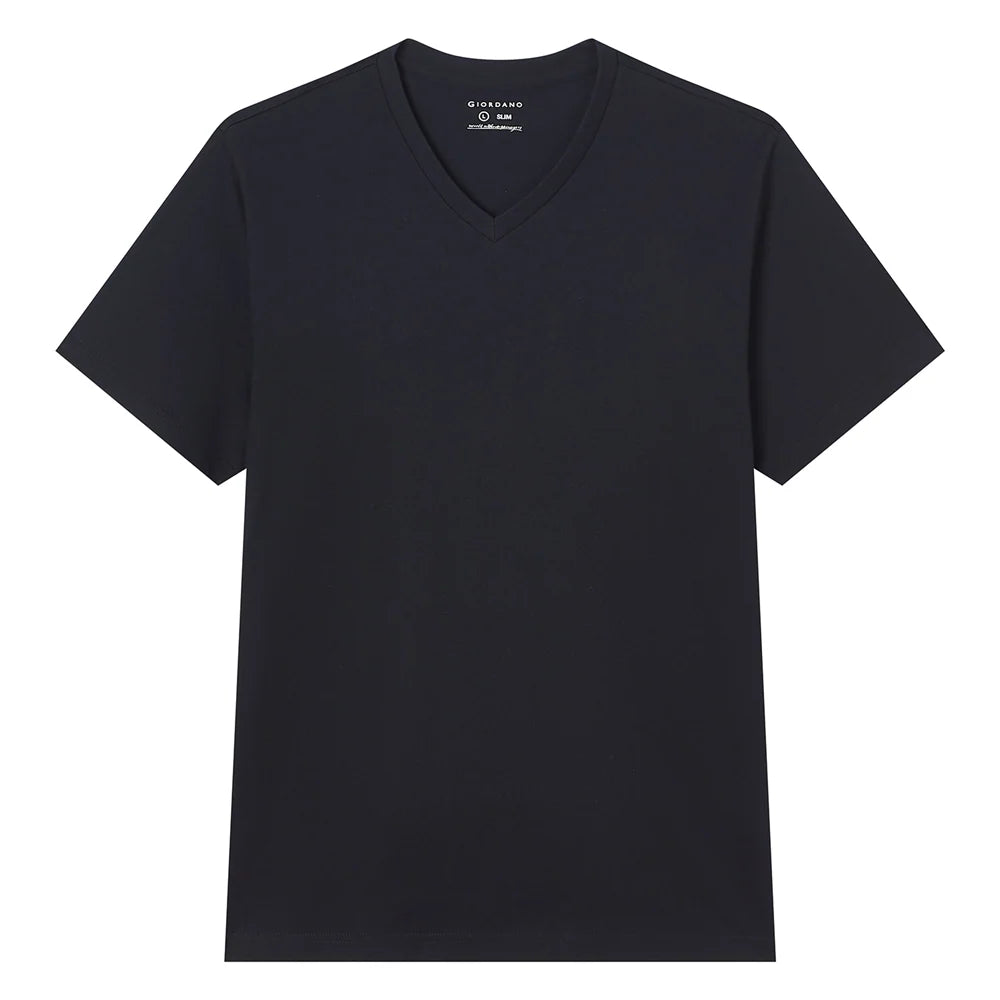 V-Neck Cotton Tee — view 7