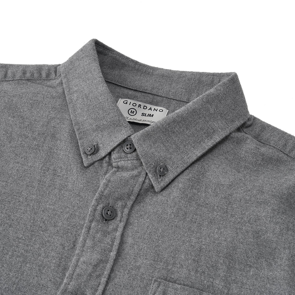 Brushed Weave Slim Fit Shirt — view 3