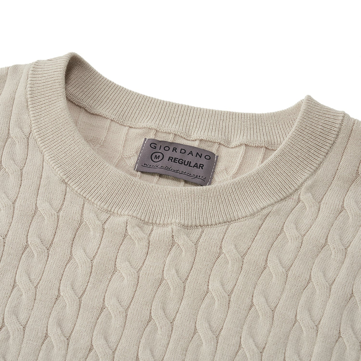 Cotton Knit Tee — view 3