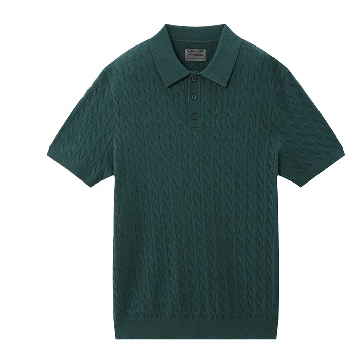 Cotton Knit Polo