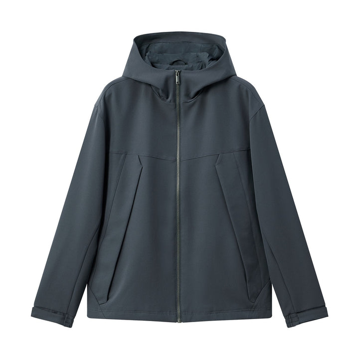 Zipped & Zoned Hooded Shell