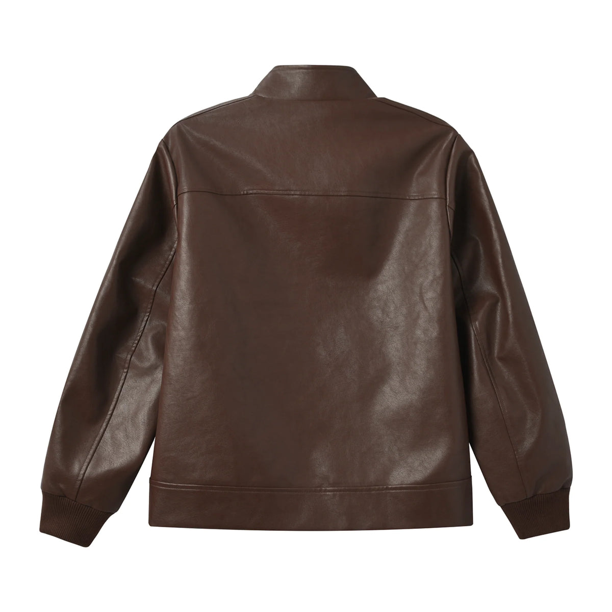 Faux Leather Jacket — view 2