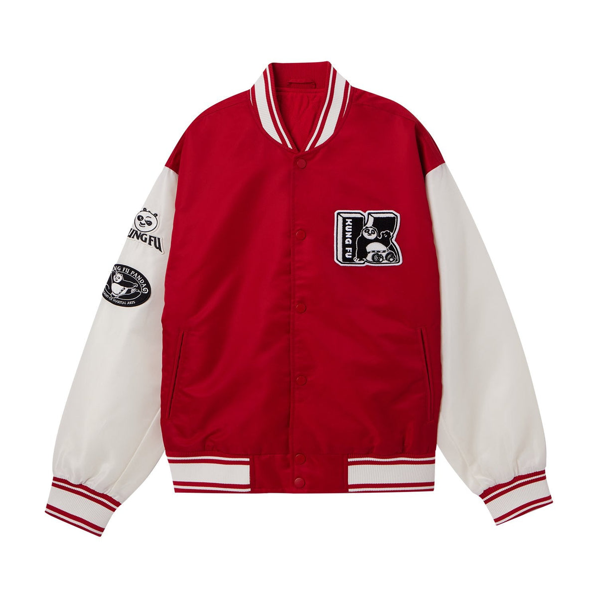 Kung Fu Panda Varsity Jacket