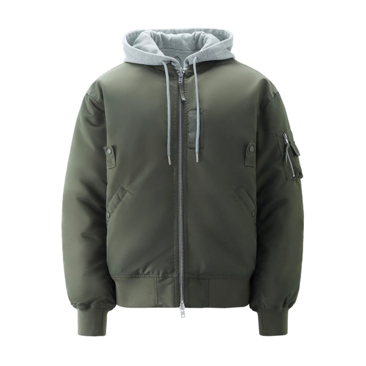 Hooded Bomber Jacket