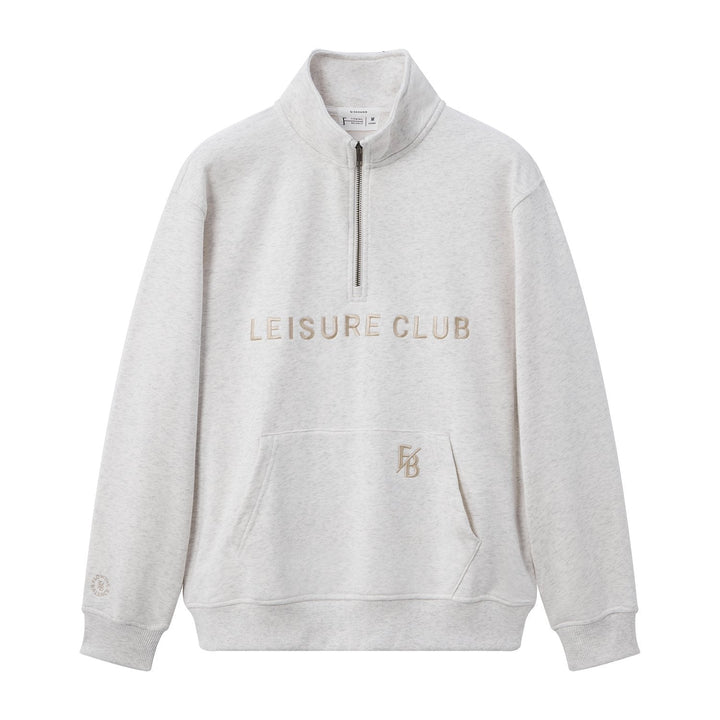 Leisure Club Zip Sweatshirt