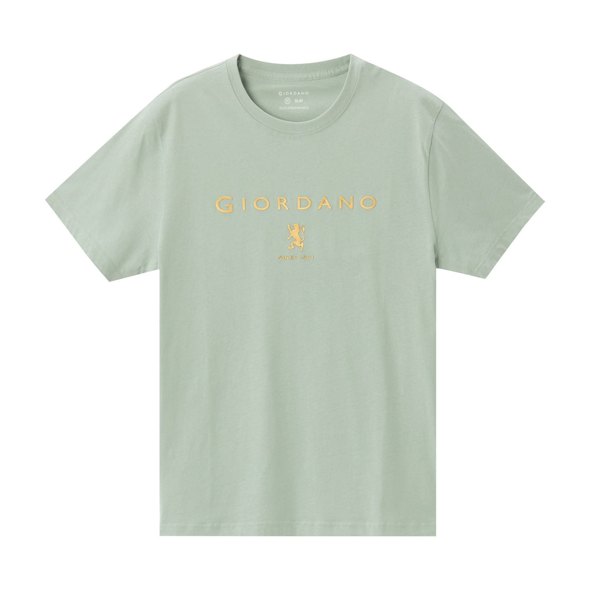 Giordano Embroidered Slim Fit Tee