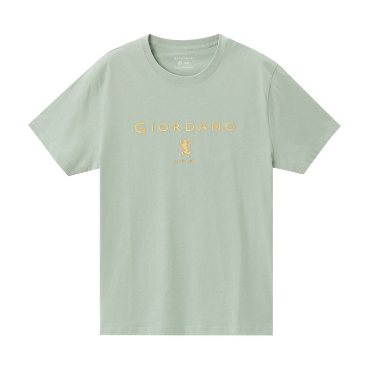 Giordano Embroidered Slim Fit Tee