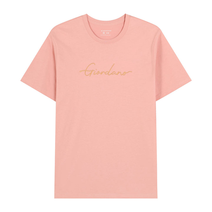 Signature Embroidered Slim Fit Tee
