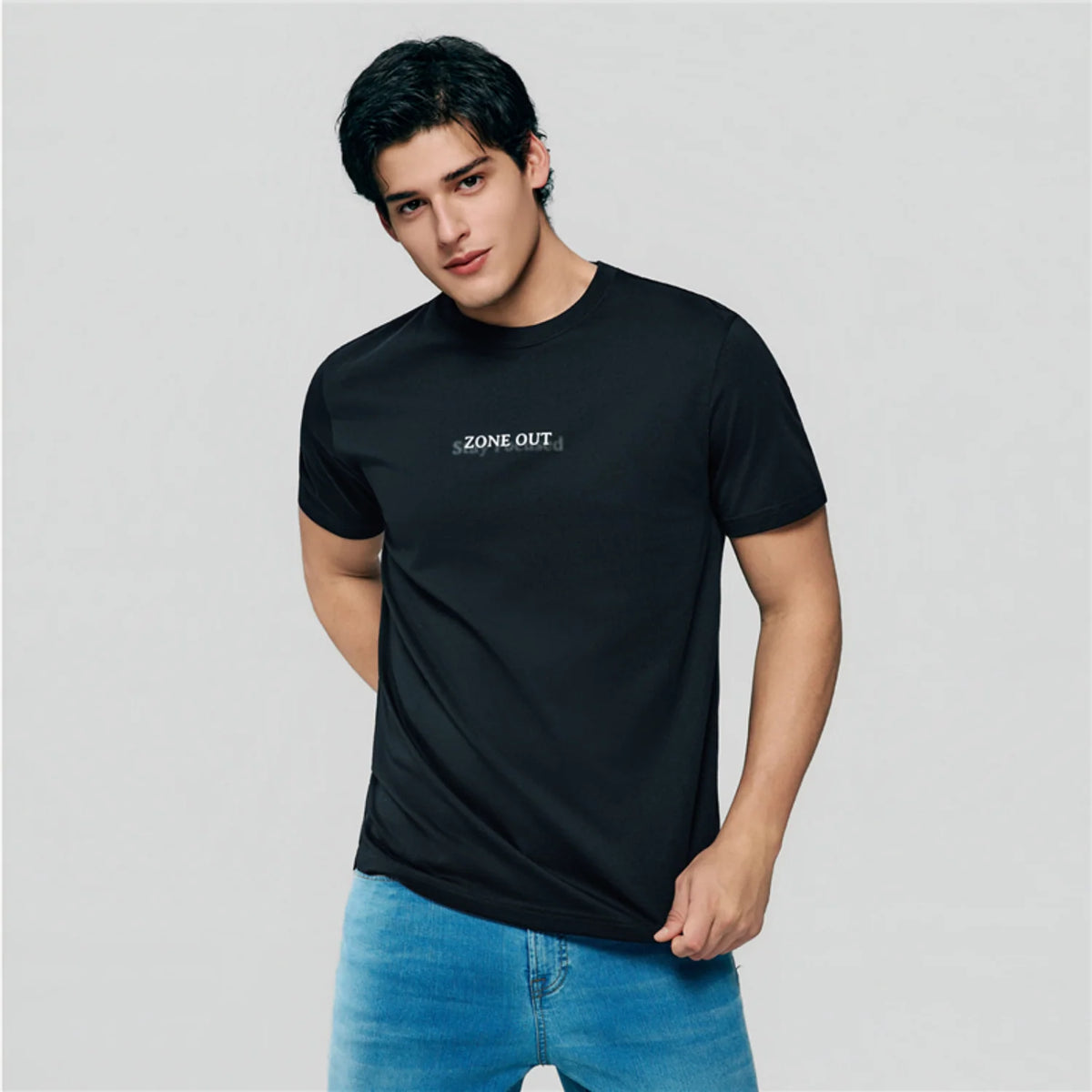 Printed Slim Fit Tee — view 2
