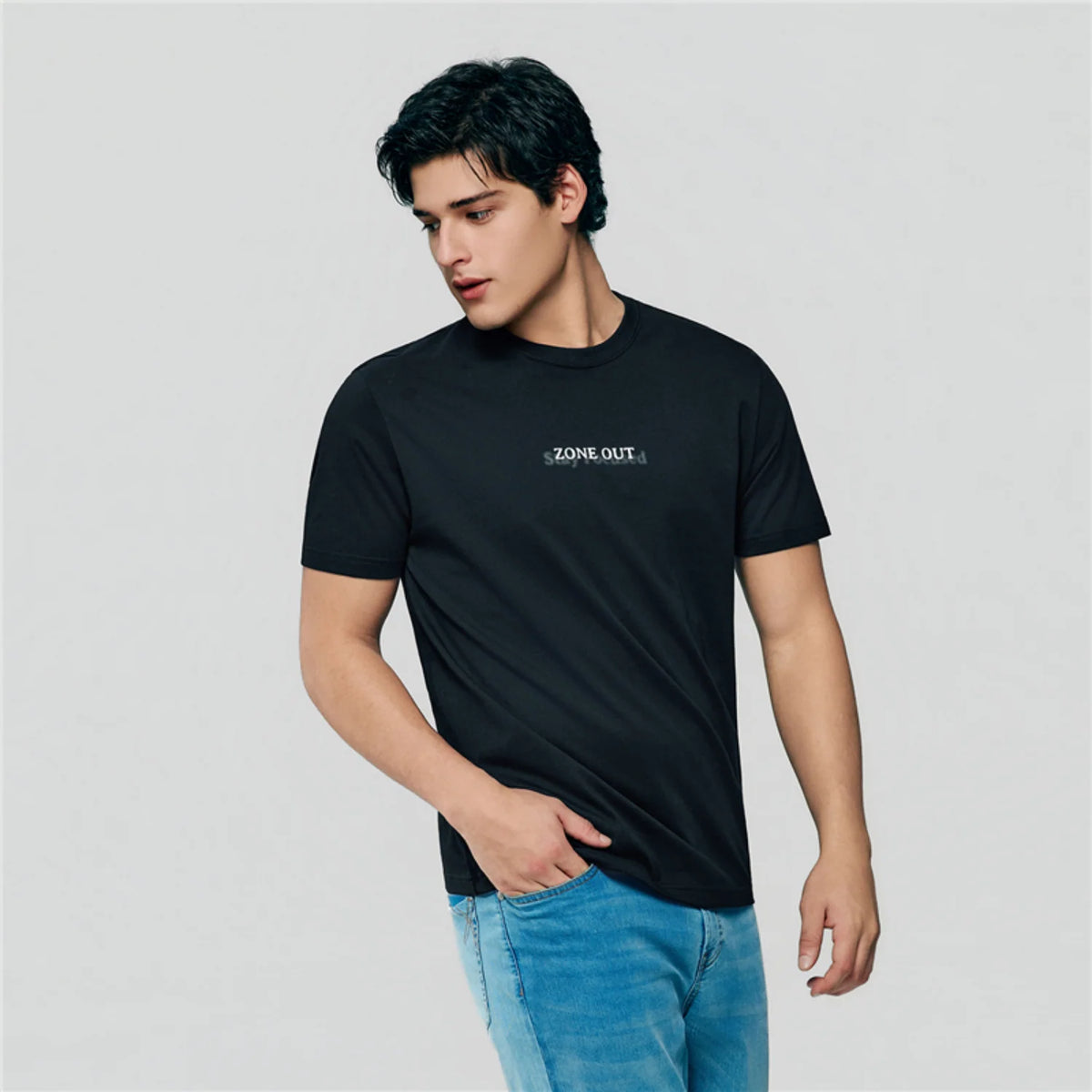 Printed Slim Fit Tee — view 3