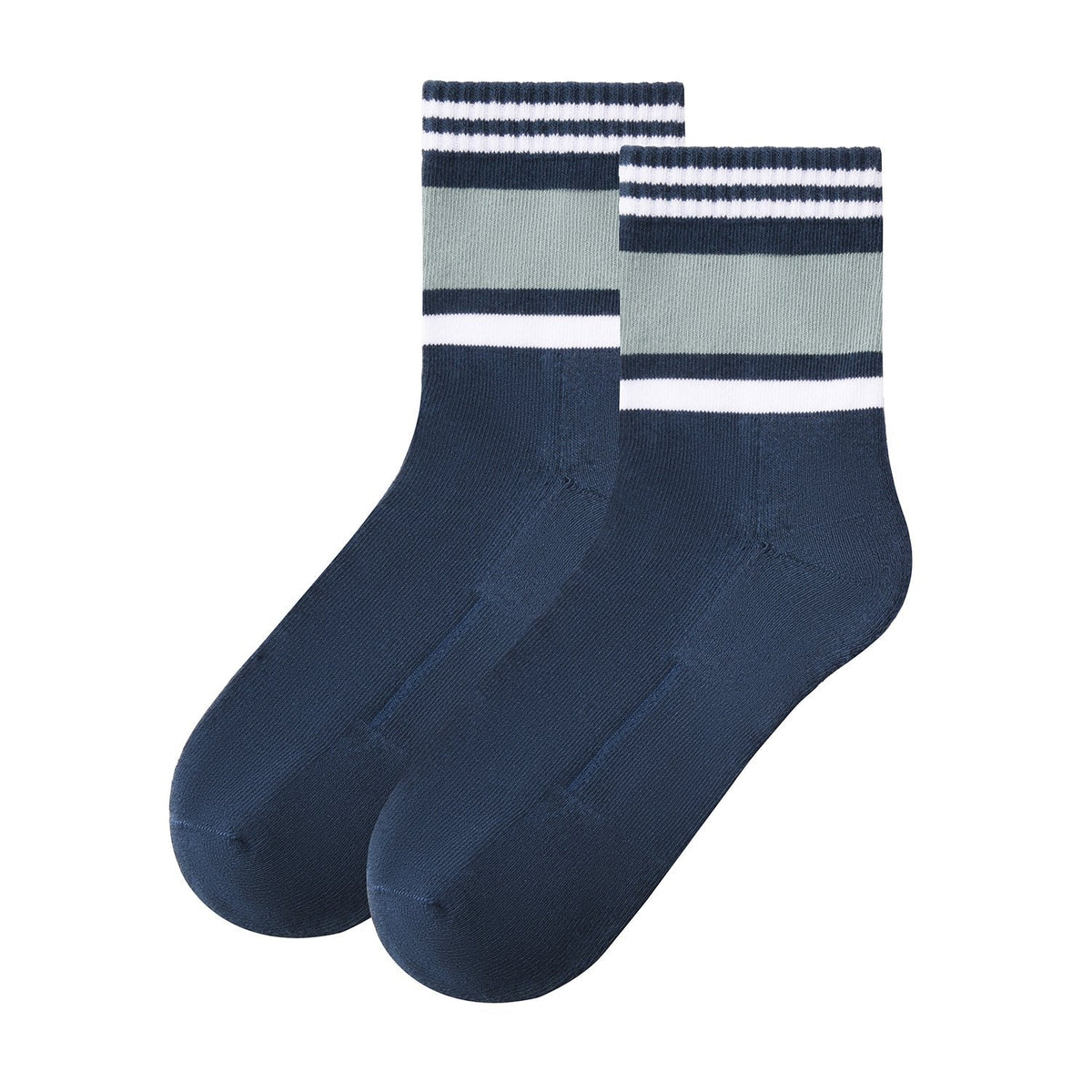 2-Pair Colorful Long Socks