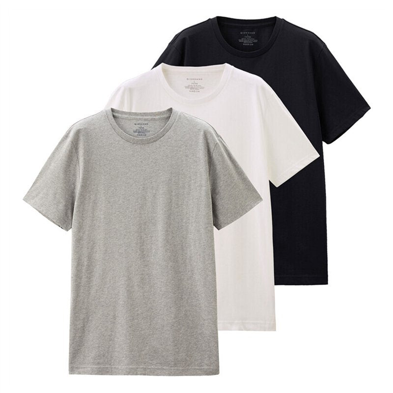 3-Pack Essential Slim Fit Cotton Tees