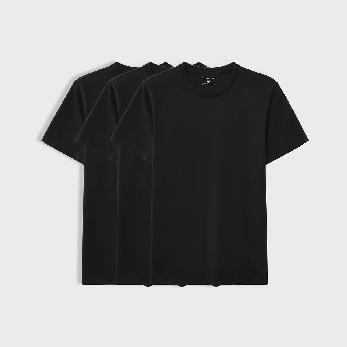 3-Pack Essential Slim Fit Cotton Tees